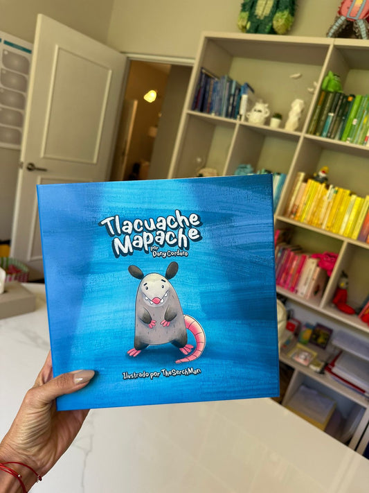 Tlacuache Mapache Libro + Peluche